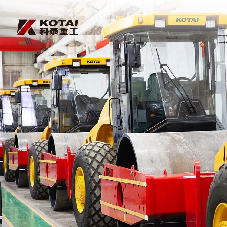 17 Ton Hydraulic Single Drum Vibration Roller Factory