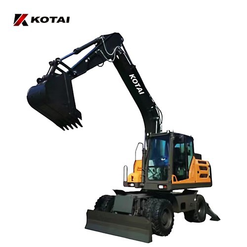 Fuld hydraulisk gravemaskine på hjul